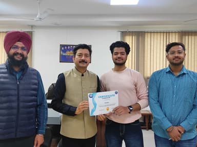 Developed a college fest website